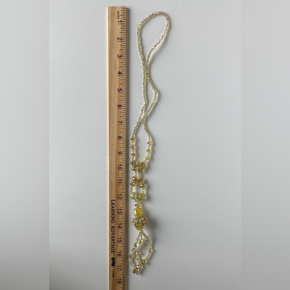 Yellow Necklace + Bracelet + Ring Set - Picture 10 of 10